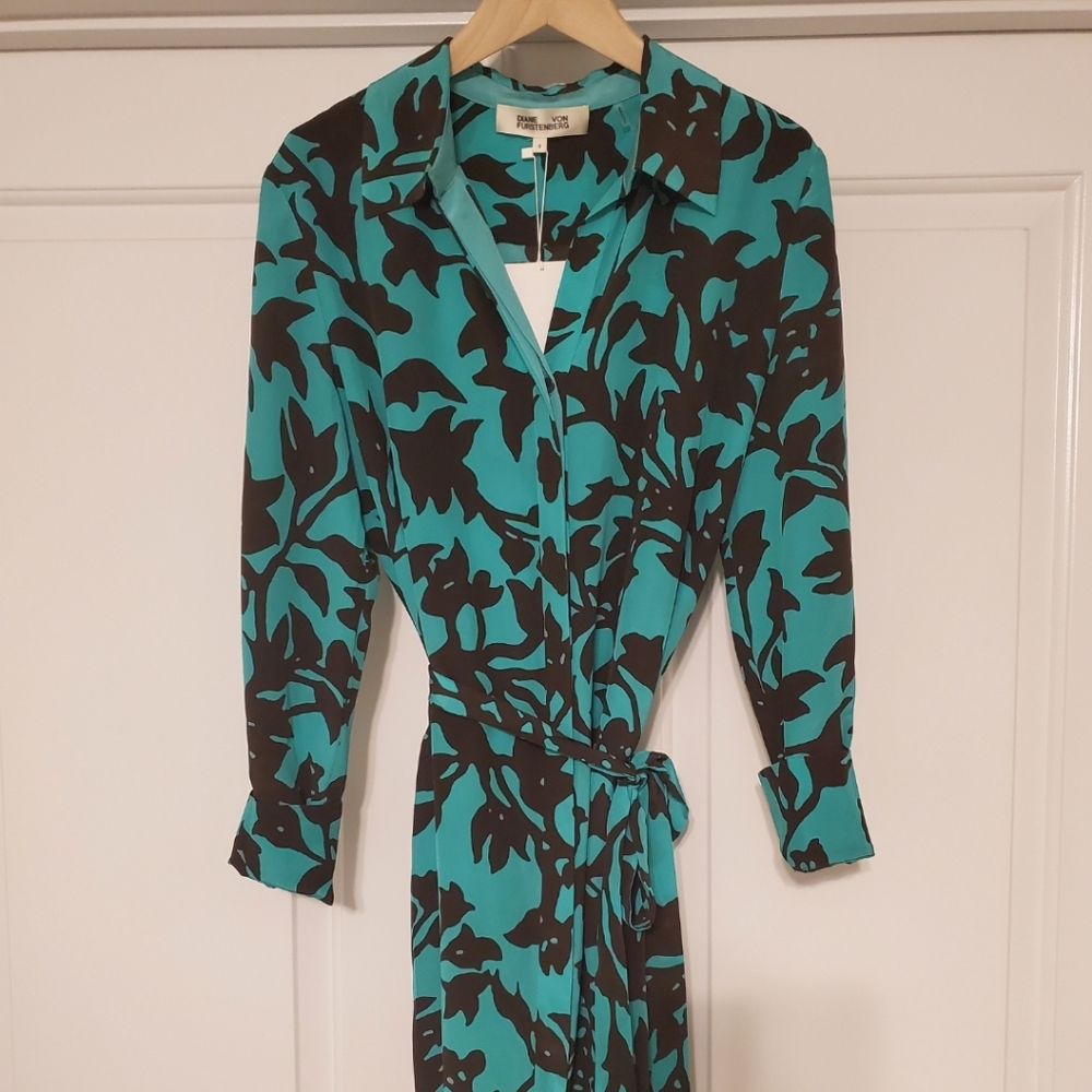 NWT Diane Von Furstenberg shirt dress